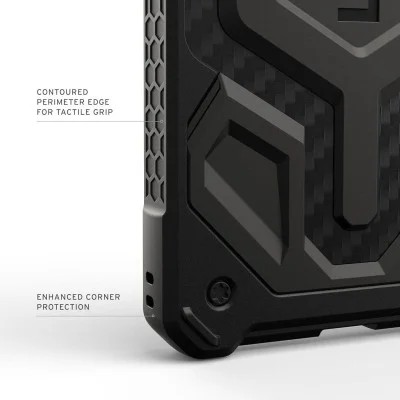UAG Monarch Pro w/Magnet Case for Galaxy S26 Ultra - Carbon Fiber